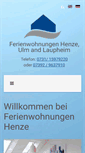 Mobile Screenshot of fewos-henze.de
